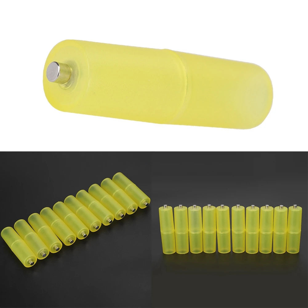 10PCS Battery Converter AAA to AA Size Cell Battery Converter Adapter Batteries Holder Case Switcher