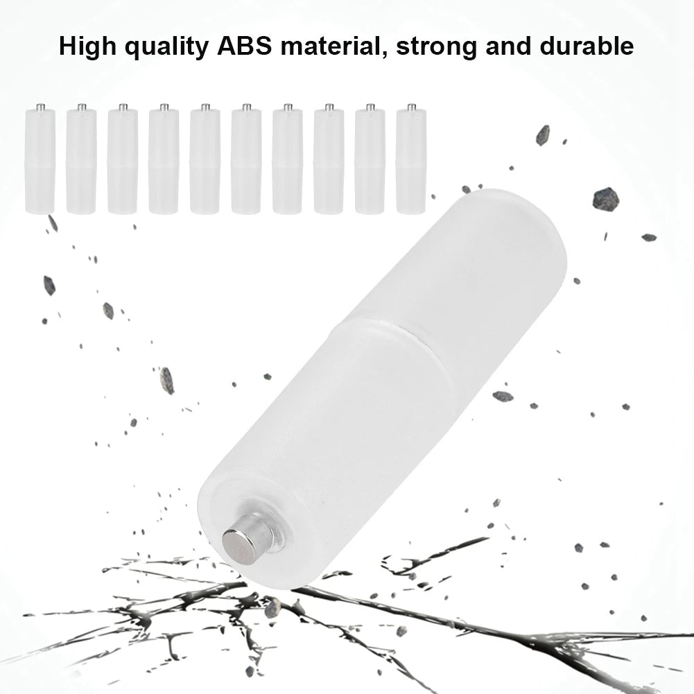 10PCS Battery Converter AAA to AA Size Cell Battery Converter Adapter Batteries Holder Case Switcher